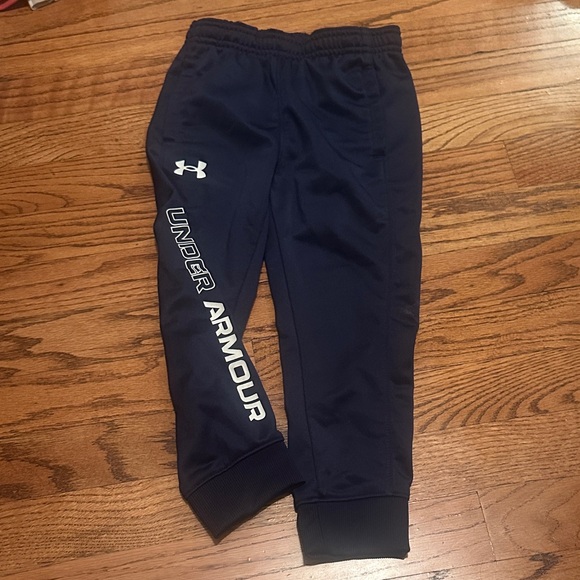 Under Armour Kids Dark Blue Joggers - Picture 1 of 1